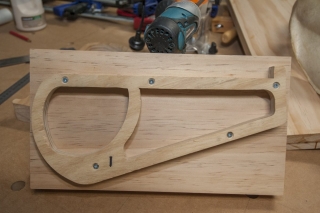 wood laptop stand template